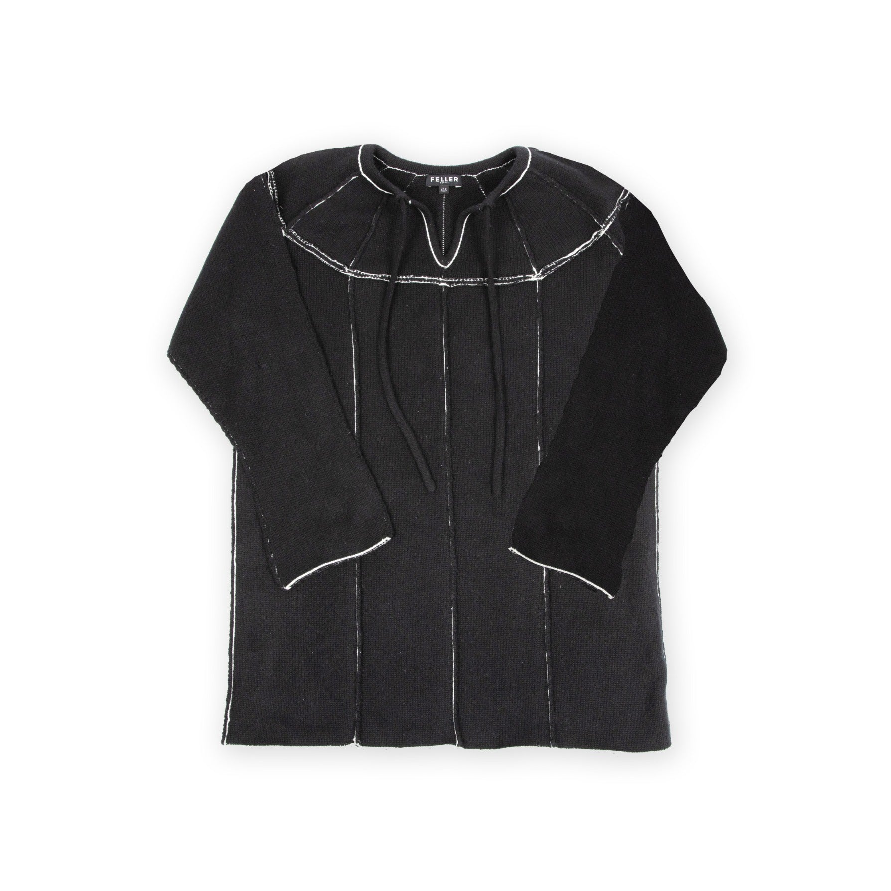 Highland Cashmere Tie Neck Tunic