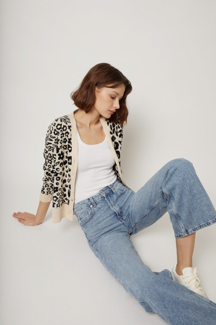Flora V Cardigan