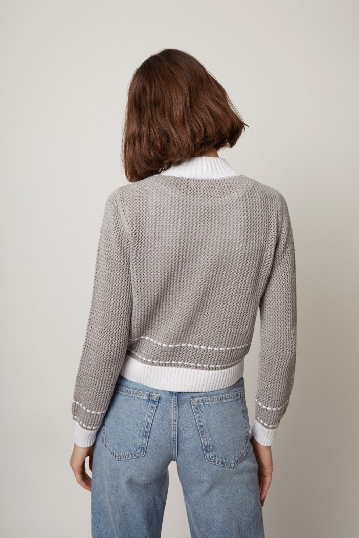 Fiona Mesh Cardigan