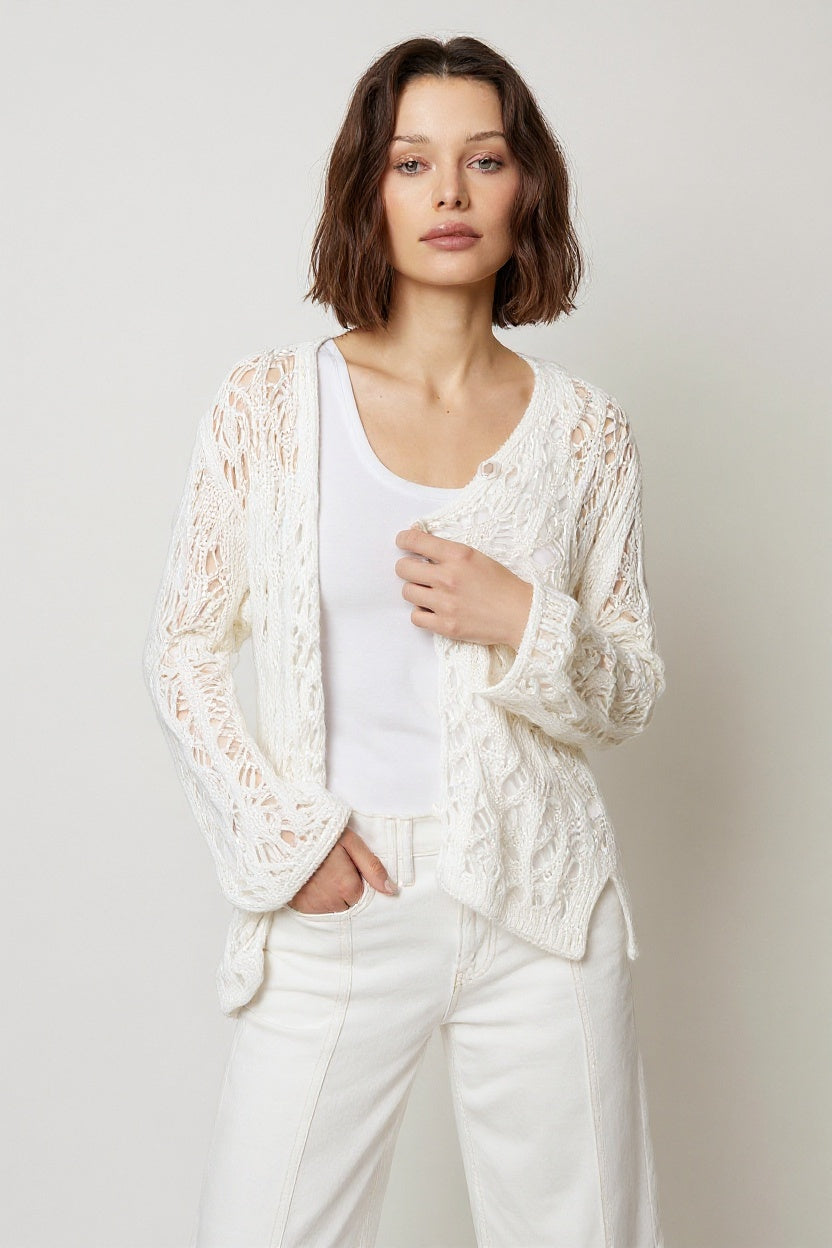 Callie Crochet Cardigan