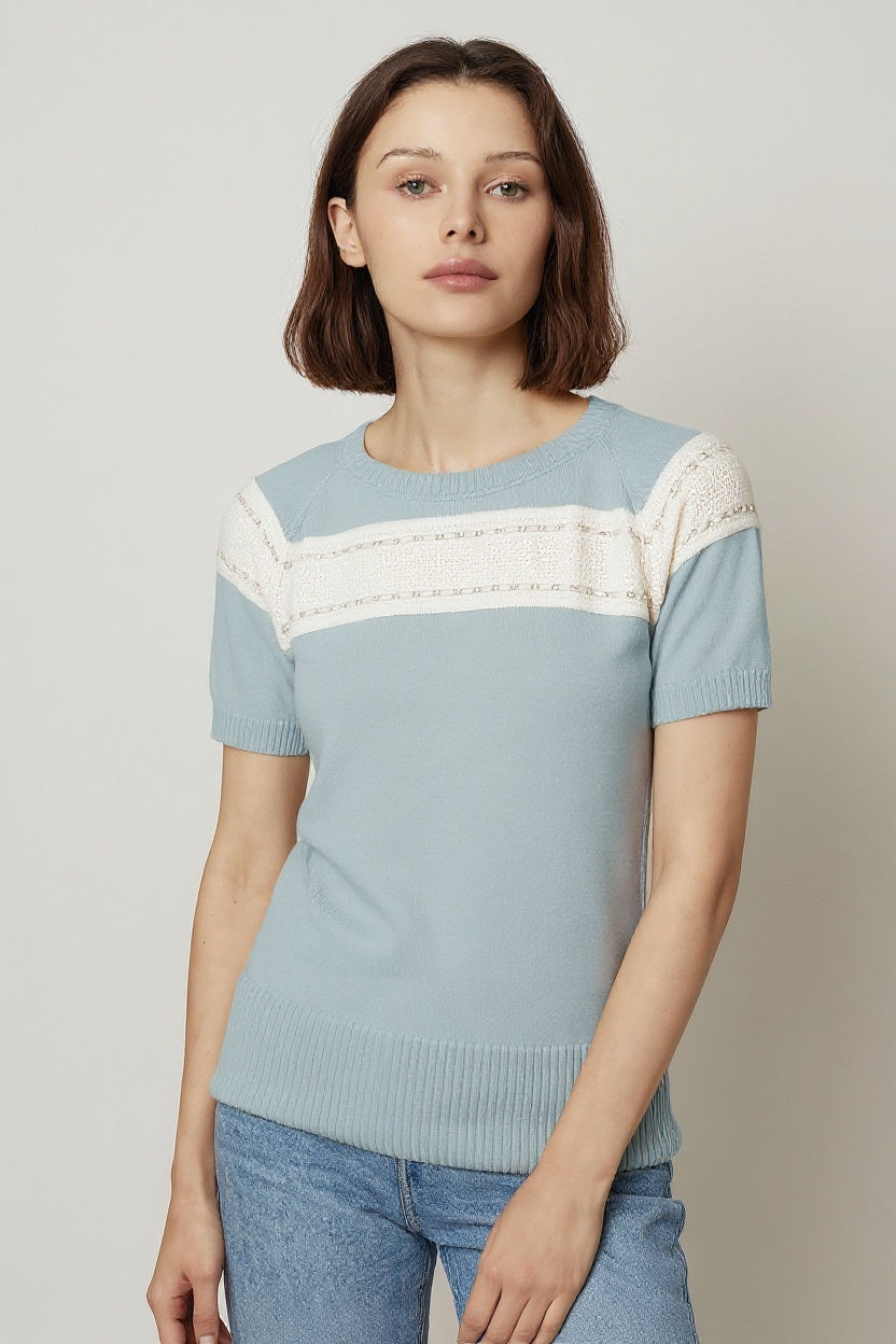 Lyla Mesh Tee