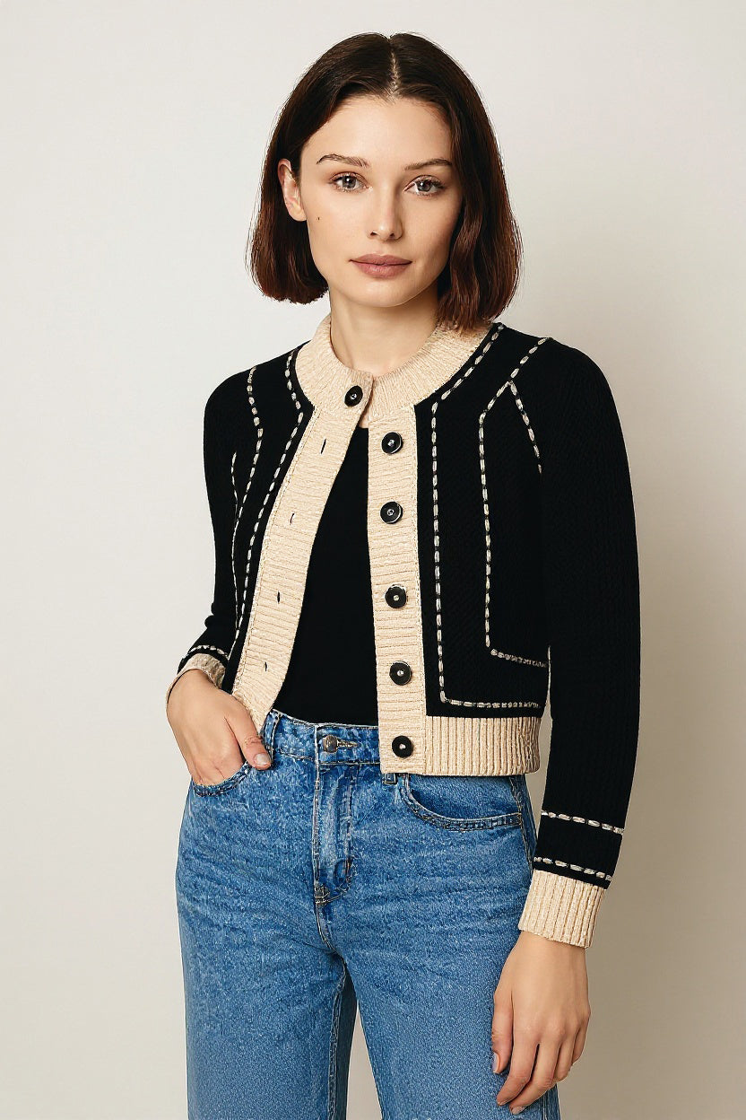 Fiona Mesh Cardigan