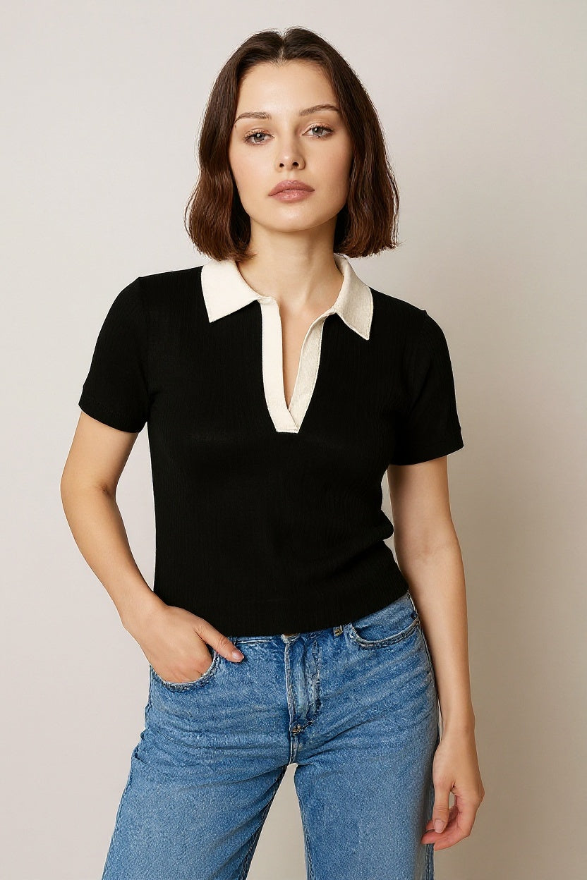Kylie Rib Polo