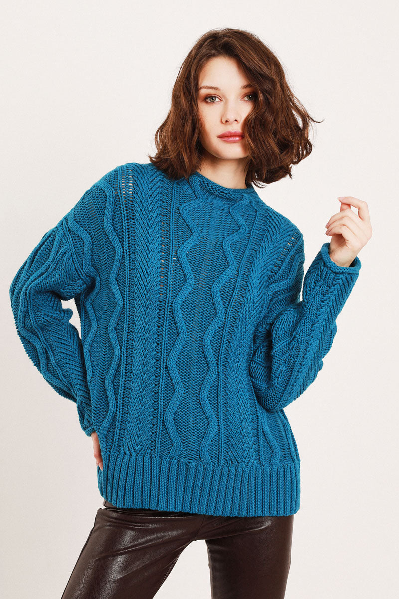 Amelia Boxy Rollneck