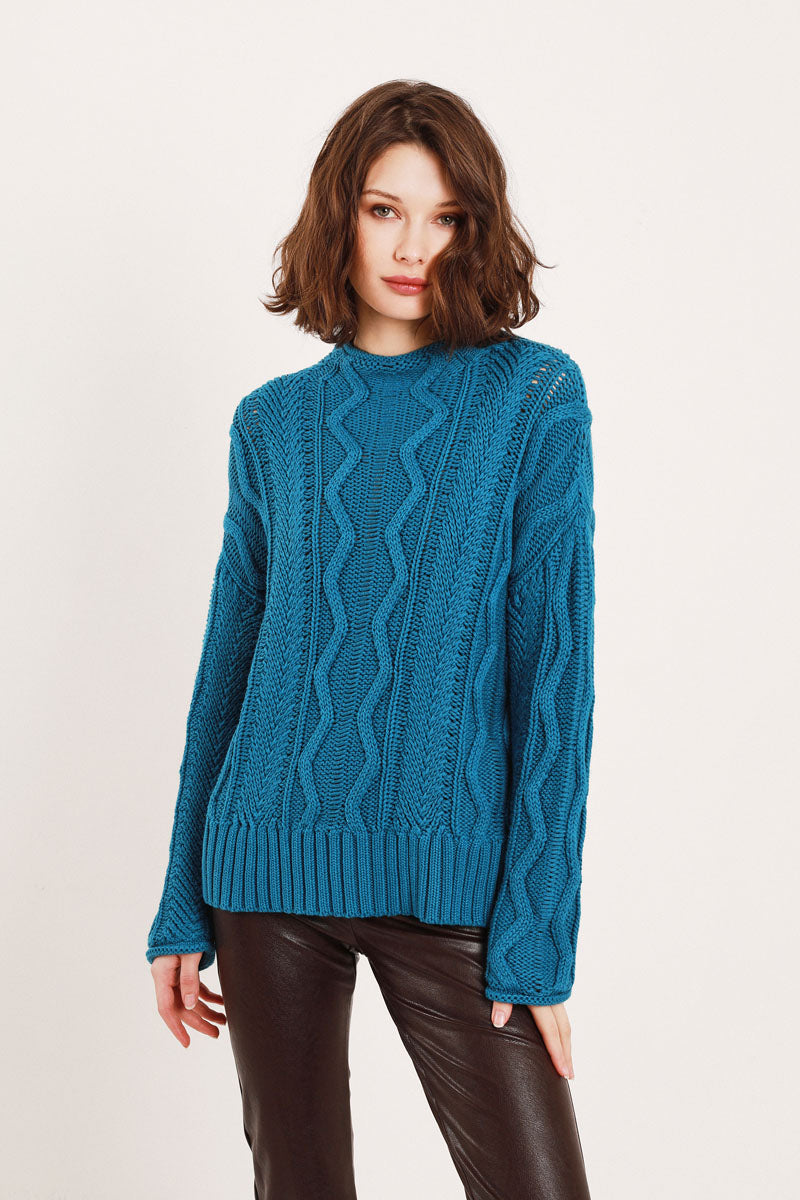 Amelia Boxy Rollneck