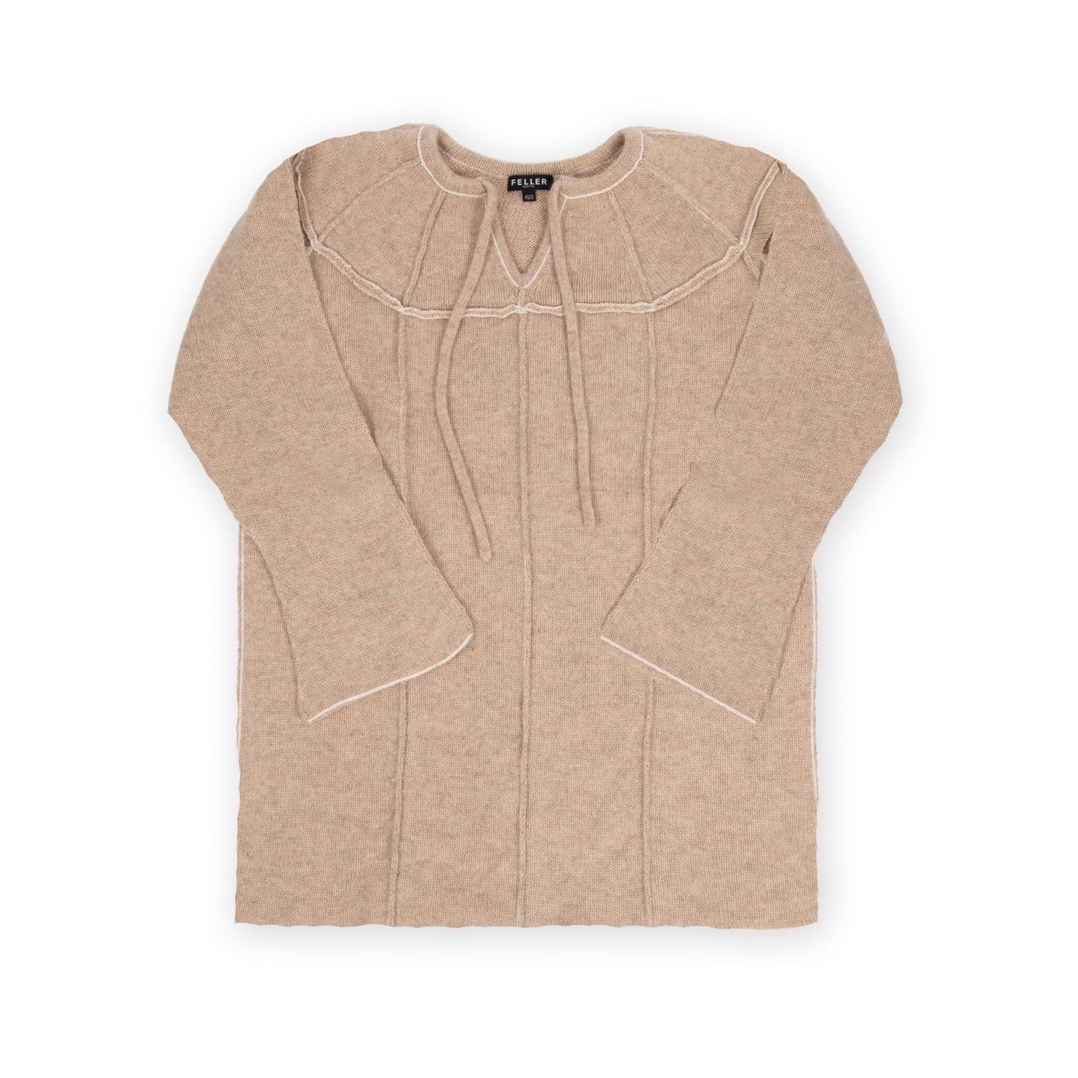 Highland Cashmere Tie Neck Tunic