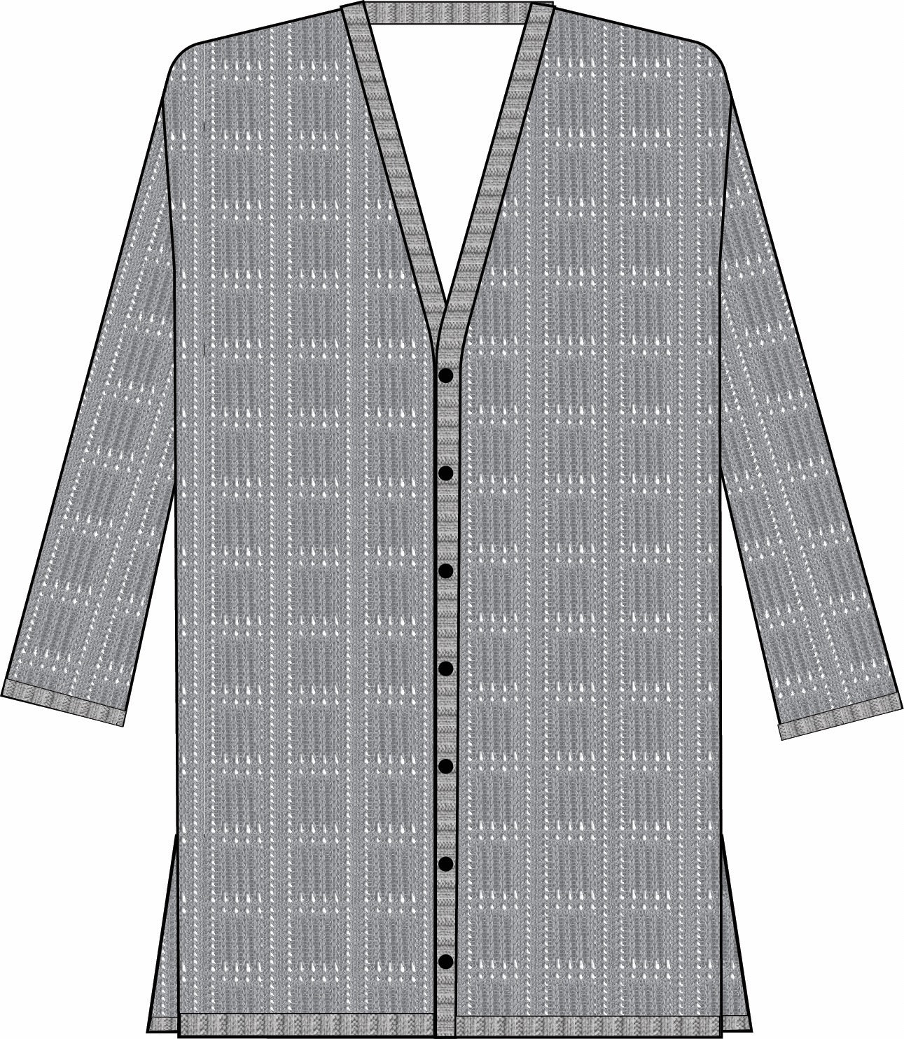 Square Lace Cardigan