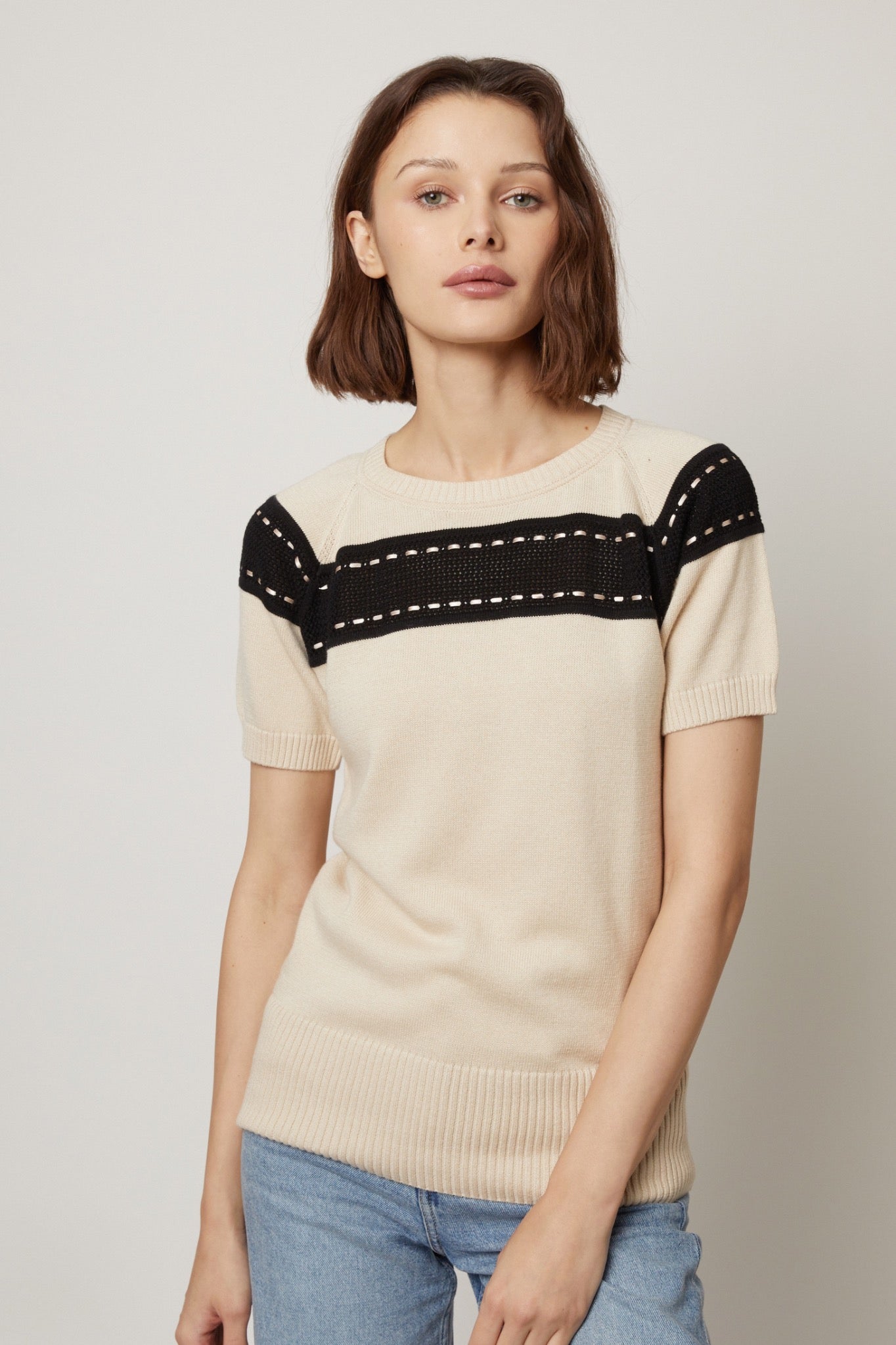 Lyla Mesh Tee