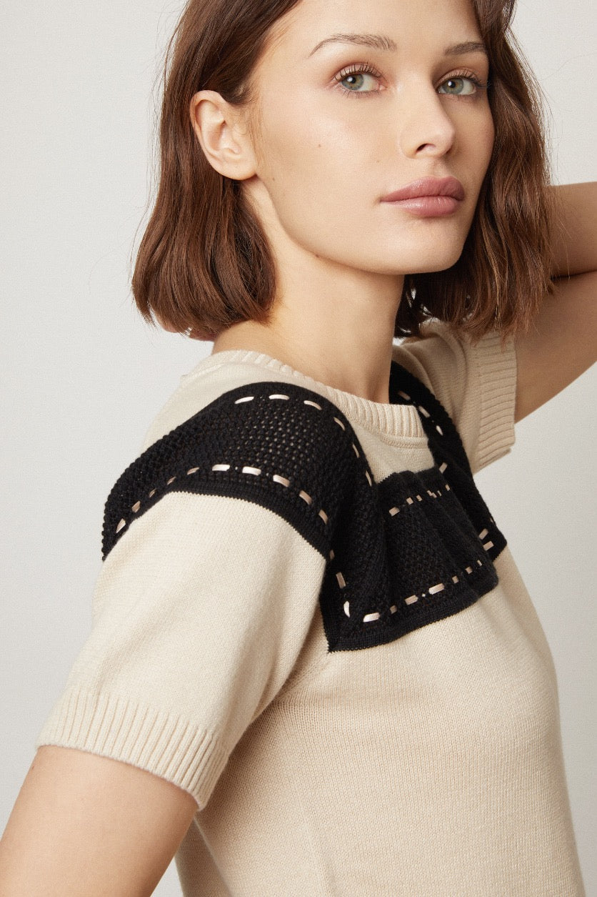 Lyla Mesh Tee