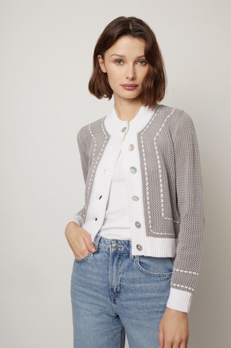 Fiona Mesh Cardigan