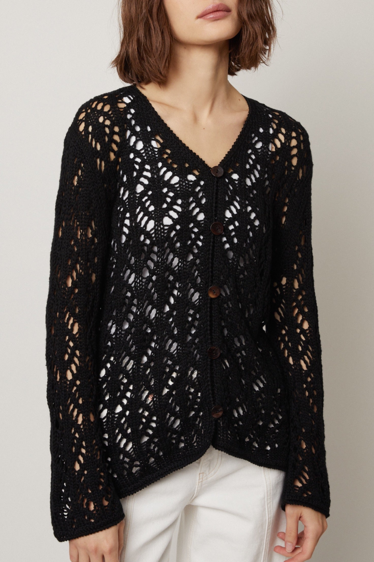Callie Crochet Cardigan