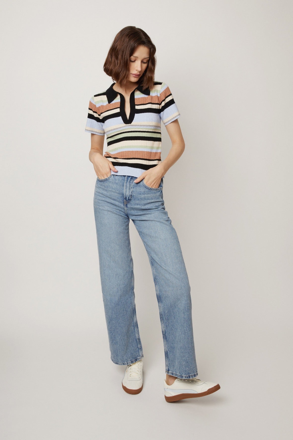 Kylie Rib Polo
